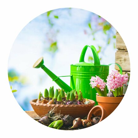 NEXT INNOVATIONS Gardening Round Wall Art 101410036-GARDENING